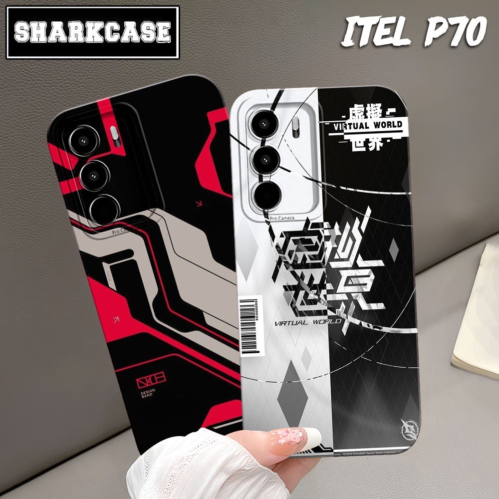 HP ITEL POWER 70 / P70 / P65 / P55 4G / P55 5G Cool Cyberpunk Motif Phone Case - Itel Case - Itel Ca