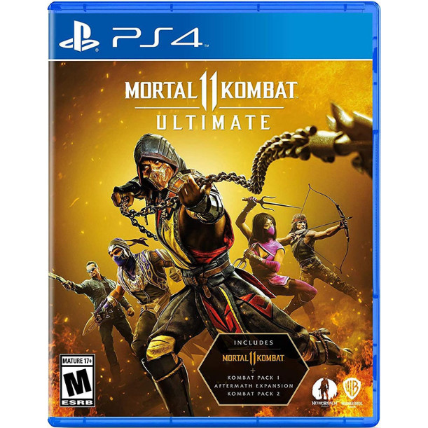 เกม P PS4 Mortal Kombat 11 MK11 Mortal Kombat Ultimate Edition เวอร์ชัน US จีนพร้อมสต็อก