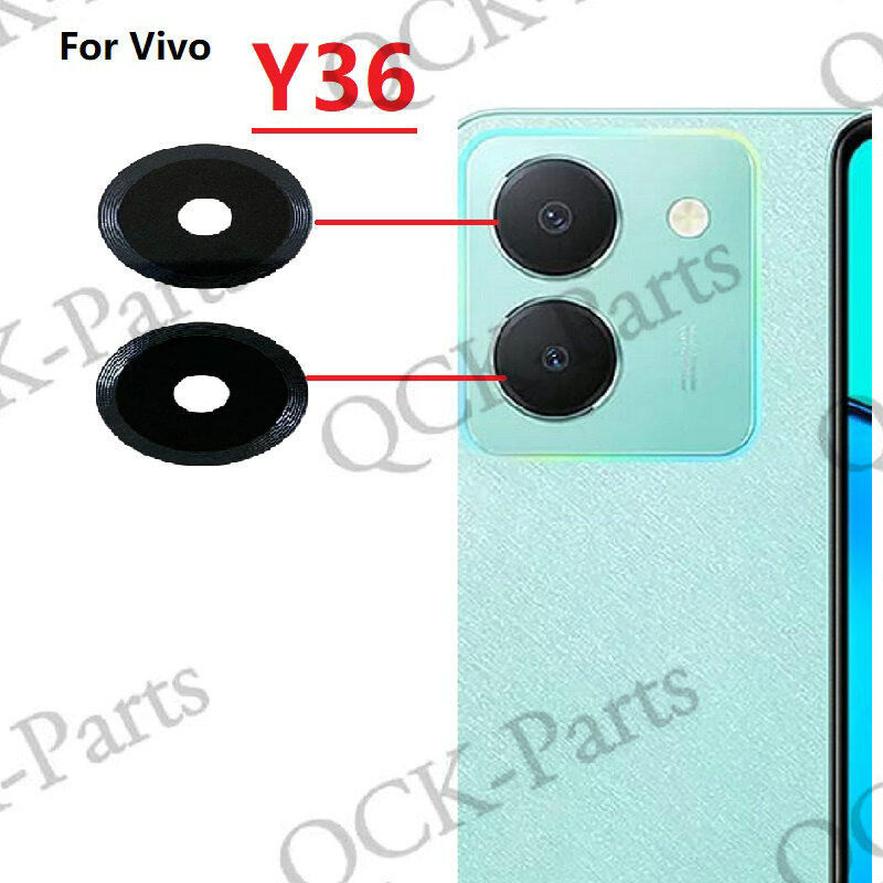 สําหรับ Vivo Y36 4G 5G V2247 V2248 ด้านหลังกล้องเลนส์เปลี่ยน
