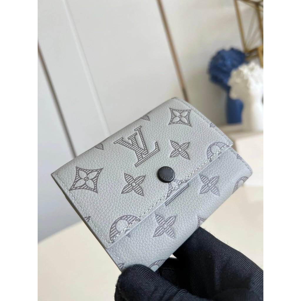 Louis Vuitton M14793 Ice Grey Wallet Calfskin Wallet 2TIG