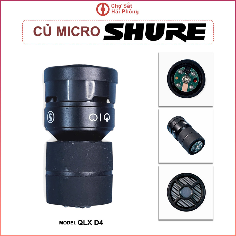 SHURE Multifunction MIC Core เปลี่ยนสายไมค์ไร้สาย UGX 8 UGX 9 UGX 10 รุ่น QLXD4 - รุ่น 1