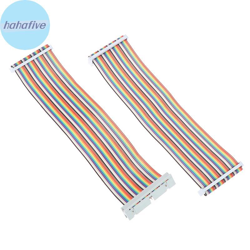 HAHA Raspberry Pi 40 Pin GPIO Cable Extension Wire สําหรับ Raspberry Pi 4B/3B GPIO Board TH
