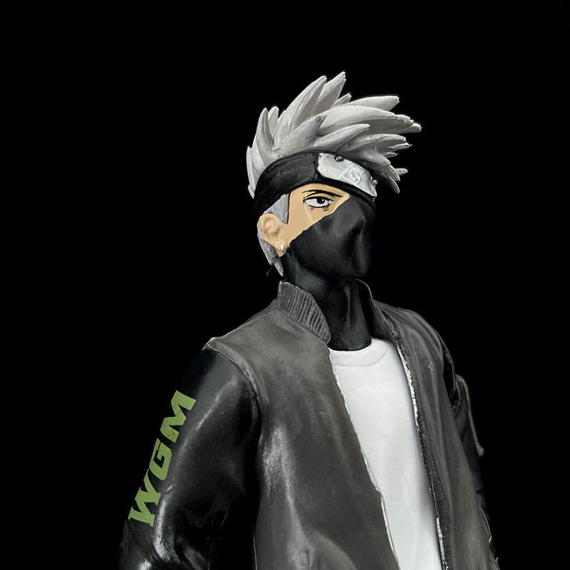 Naruto Street Wear Group Standing Street Wear Kakashi Figure Boxed Standing Kakashi Model Decorative