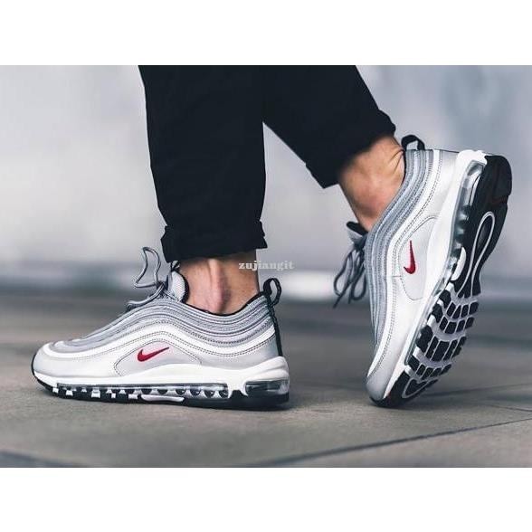 Nike Air Max 97 OG Silver Bullet 3M สะท้อนแสง 884421-001