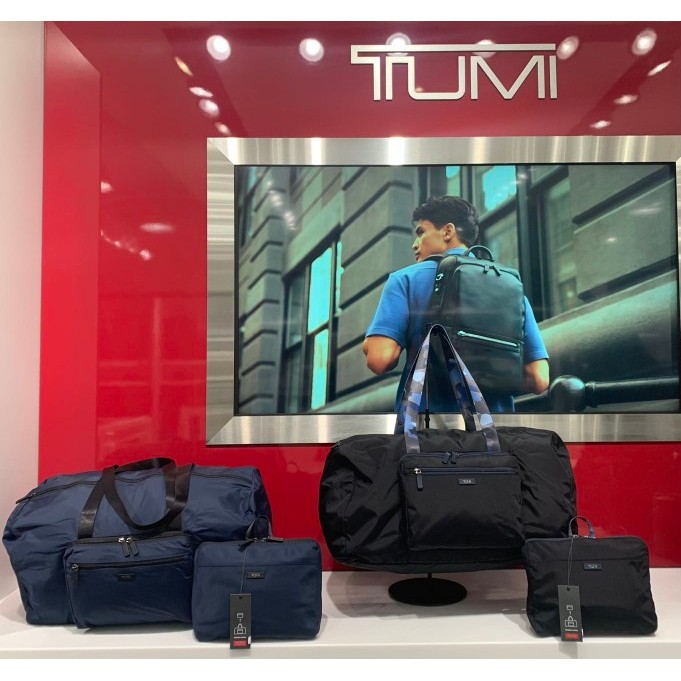 [Nini in Canada] TUMI TUMI Ultra Light Folding Gym Bag กระเป๋าเดินทางกระเป๋าเดินทาง