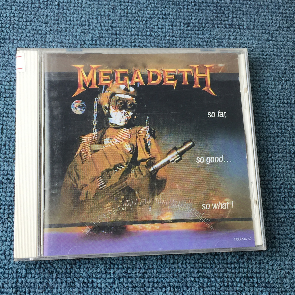 (ฉบับญี่ปุ่น ) Megadeth So Far So Good So What ying