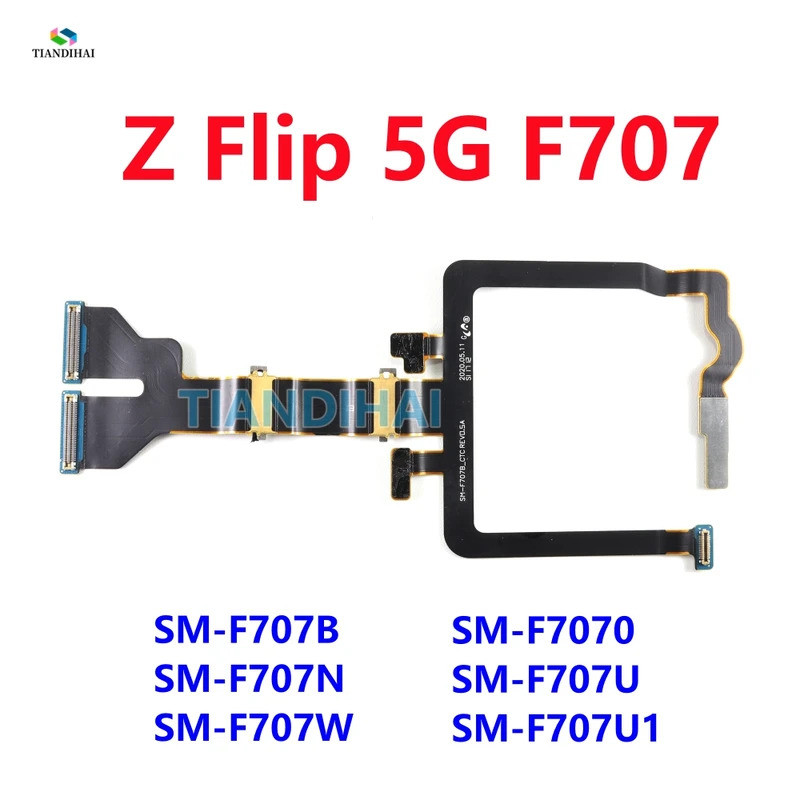 สําหรับ Samsung Galaxy Z Flip 5G F707B F707U F707U1 F707N F707W F707 เมนบอร์ดหลักเชื่อมต่อ Flex สาย 