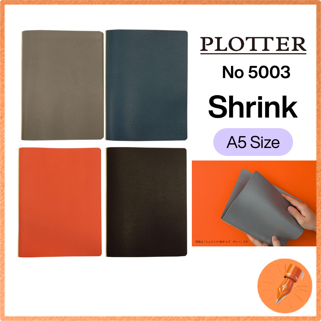 PLOTTER PLT 5003 Shrink Six-Hole Ring Leather A5 Binder