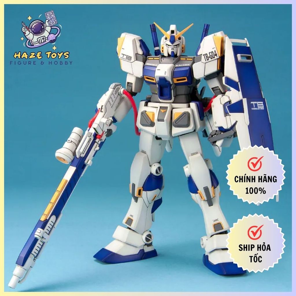 กันดั้มประกอบรุ่น Bandai MG 1/100 RX-78-4 GUNDAM