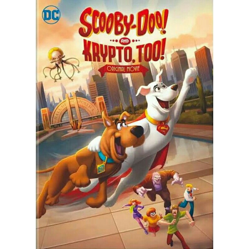 SCOOBY DOO AND KRYPTO TOO ANIMATION DVD (2023)