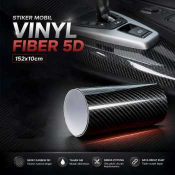 KARLOR สติ๊กเกอร์ติดรถยนต์คาร์บอนไฟเบอร์ 5D มัลติฟังก์ชั่น 152x10 ซม. - TA749