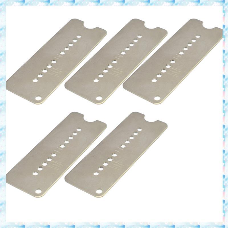 [RQMU] Cupronickel Baseplate สําหรับ P90 สไตล์รถกระบะ 5 ชิ้น 81x30 มม. Baseplate อะไหล่คอ