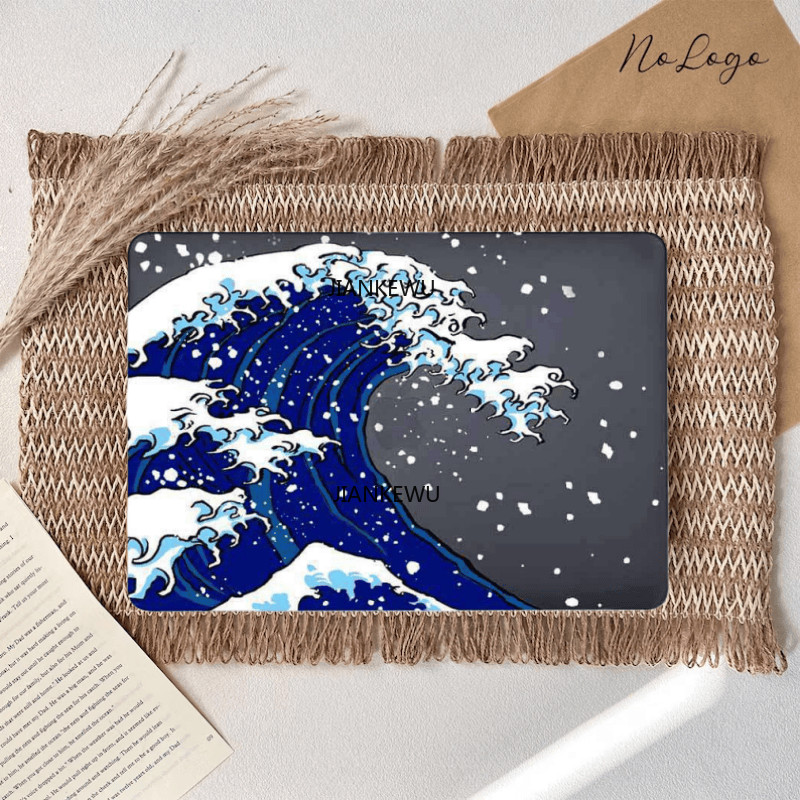 Ukiyo-e Great Wave สําหรับ 2026 Macbook Neo A3404 Air13.6 นิ้ว M5 M4 M3 M2 A3449 A3240 Pro13 14 16 A