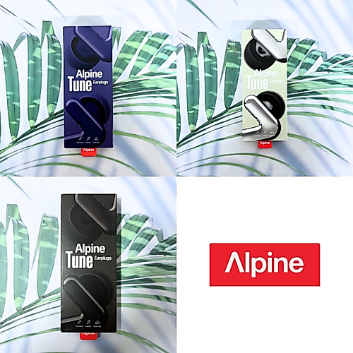 (Alpine®) Concert Ear Plugs for Noise Reduction ที่อุดหู ลดเสียงรบกวน สำหรับคอนเสิร์ต