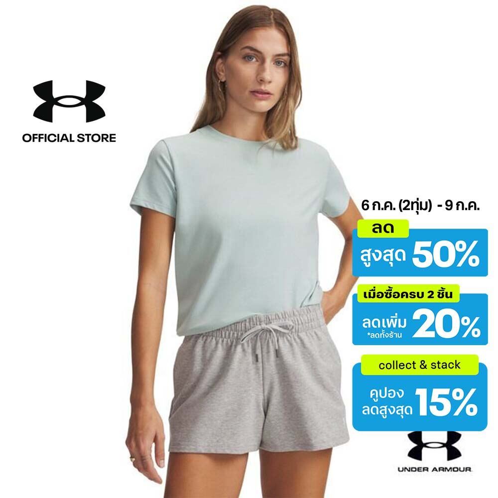 Under Armour เสื้อแขนสั้นสำหรับผู้หญิง UA Rival Core