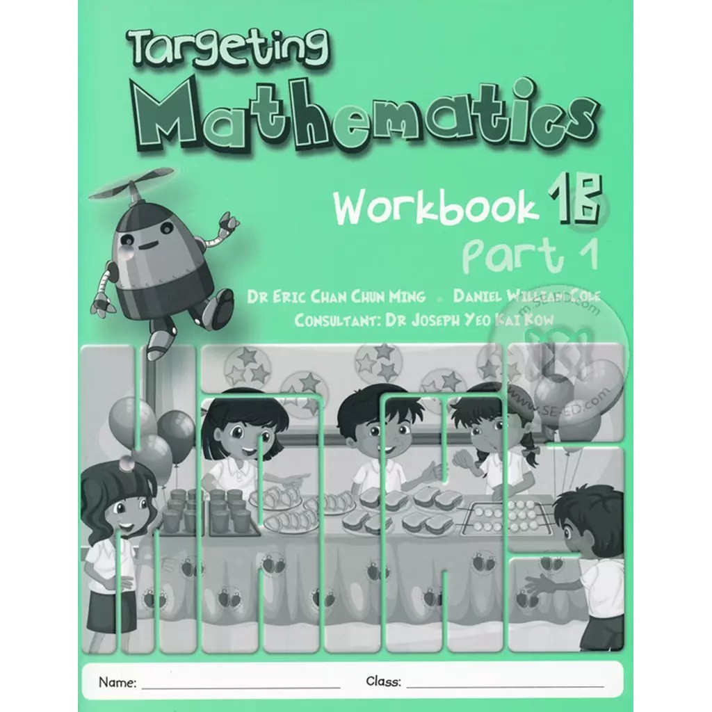 Bundanjai (หนังสือคู่มือเรียนสอบ) Targeting Mathematics 1B Part 1 : Workbook - St.Gabriel's Foundati