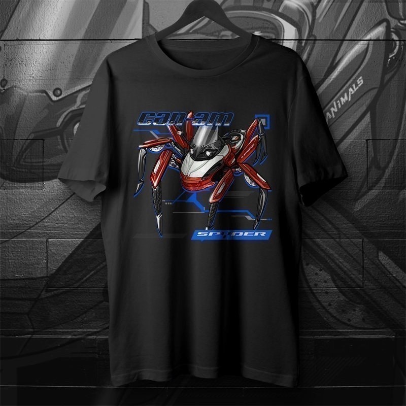 เสื้อยืด 2026 Can-Am Spyder RS สําหรับขี่มอเตอร์ไซค์