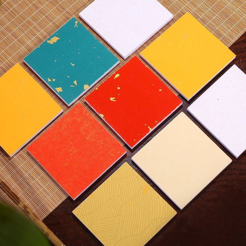 Xuan paper cardboard 书法文化墙宣纸方块教室空白背景墙面装饰布置diy毛笔作品展示墙 热卖 现货 Ready Stock7.6