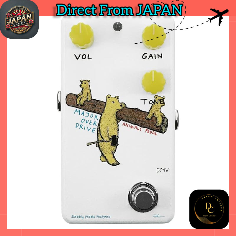 Animals Pedal Major Overdrive Guitar Effect Pedal