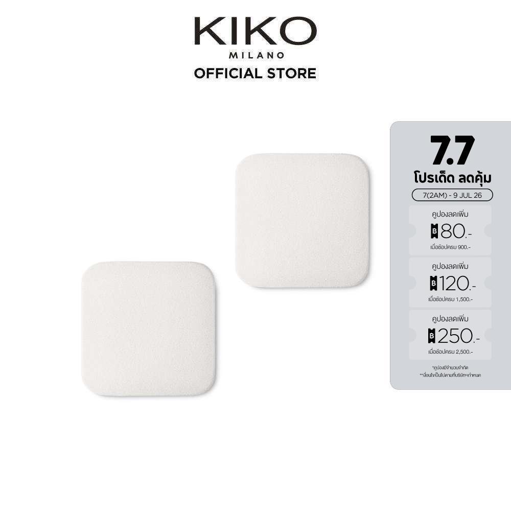 KIKO MILANO Rectangular Foundation Sponges (ฟองน้ำแต่งหน้า, อุปกรณ์แต่งหน้า)