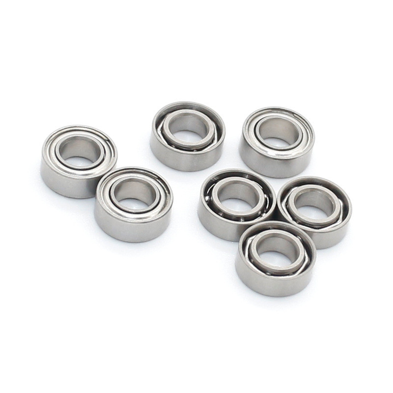 SR155ZZ เปิดประเภท Mini Fishing Gear Bearing Precision Machinery Instrument 440 สแตนเลสDeep Groove B
