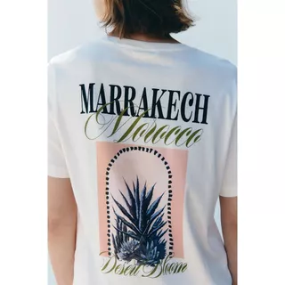 H&M(เอชแอนด์เอ็ม) เสื้อยืดพิมพ์ลาย ผู้หญิง 1330170_13