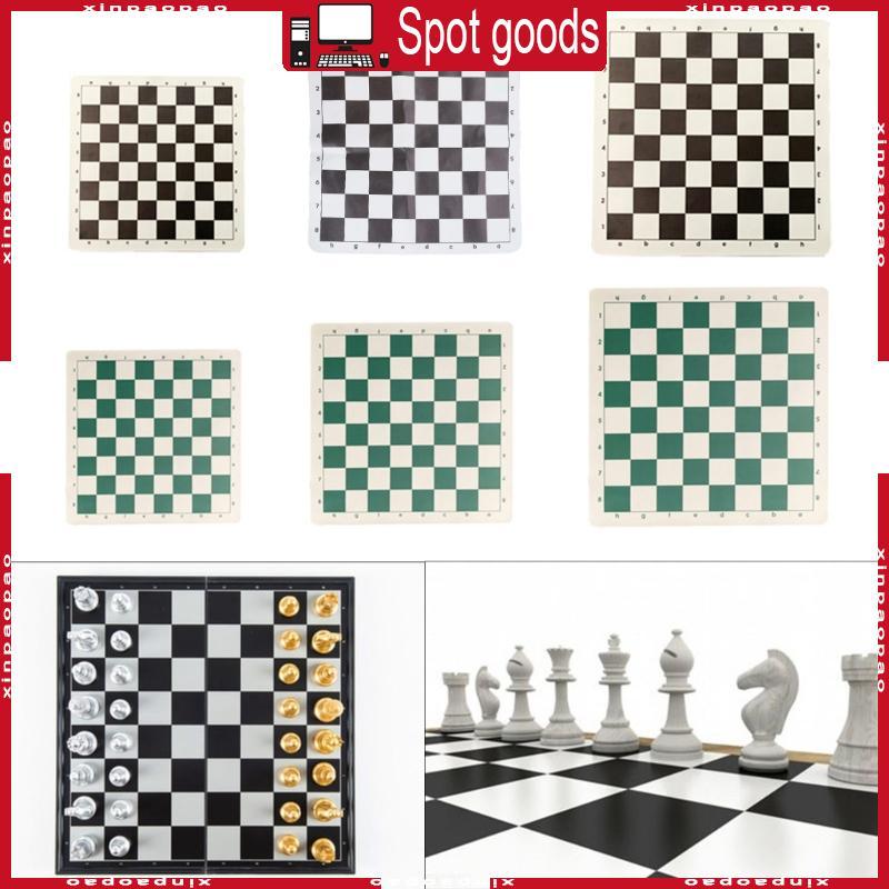 XI Soft Rollable Chess Board PU Tournament Chess Mat International Chess Board