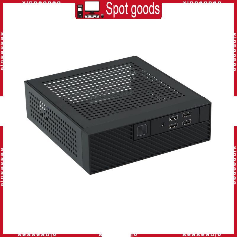 XI ควบคุมอุตสาหกรรม M10 Mini-ITX HTPC Case ใช้งานง่าย PC Case ITX เคสคอมพิวเตอร์