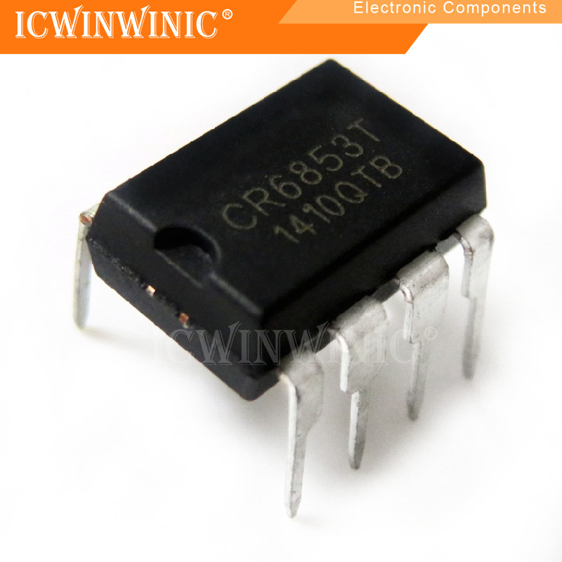 5 ชิ้น CR6853T CR6853 DIP-8 ส่วนประกอบอิเล็กทรอนิกส์