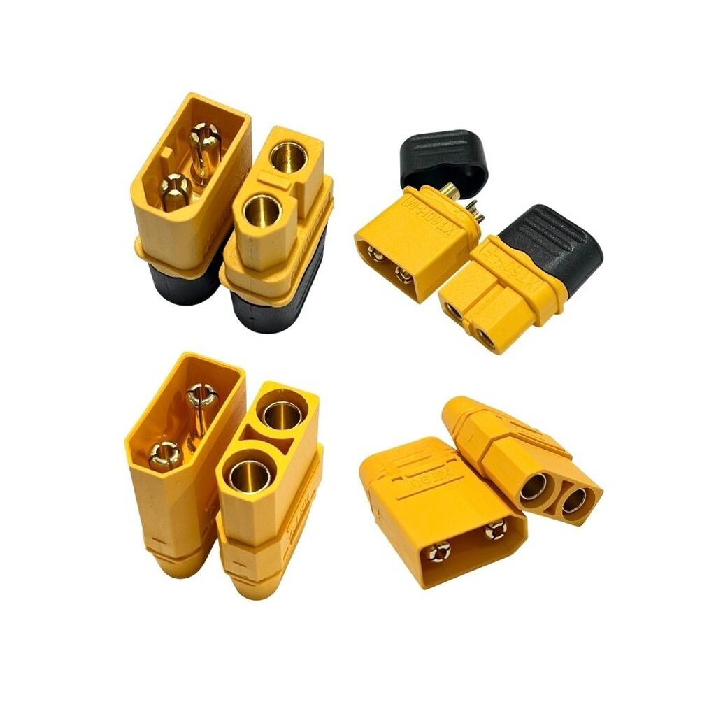 หัวปลั๊ก XT60, XT90 ฝาปิดขั้ว ตัวผู้และตัวเมีย | กระแสไฟสูง ทนความร้อน