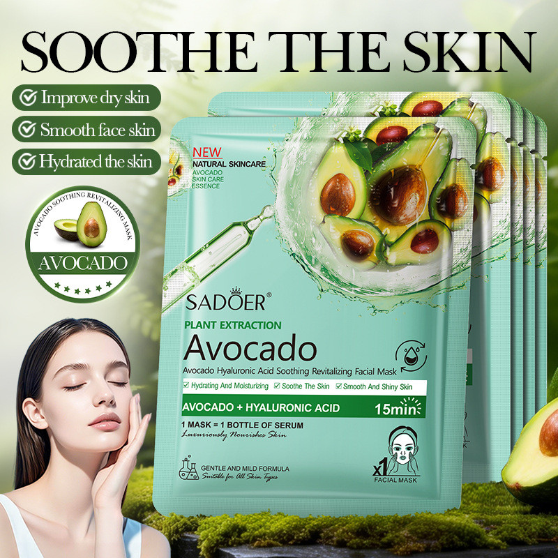 Series Hyaluronic Acid Moisturizing sadoer Hyaluronic Acid sadoer Hyaluronic Acid Mask Mask Skin Car