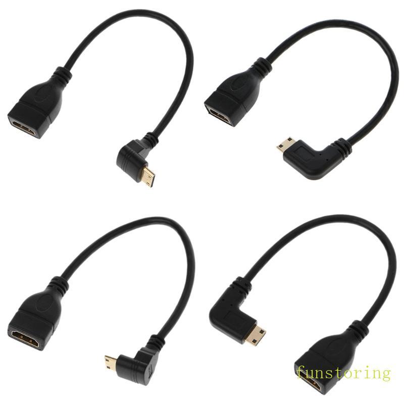FUN 90 องศามุม Mini USB ชายกับหญิง