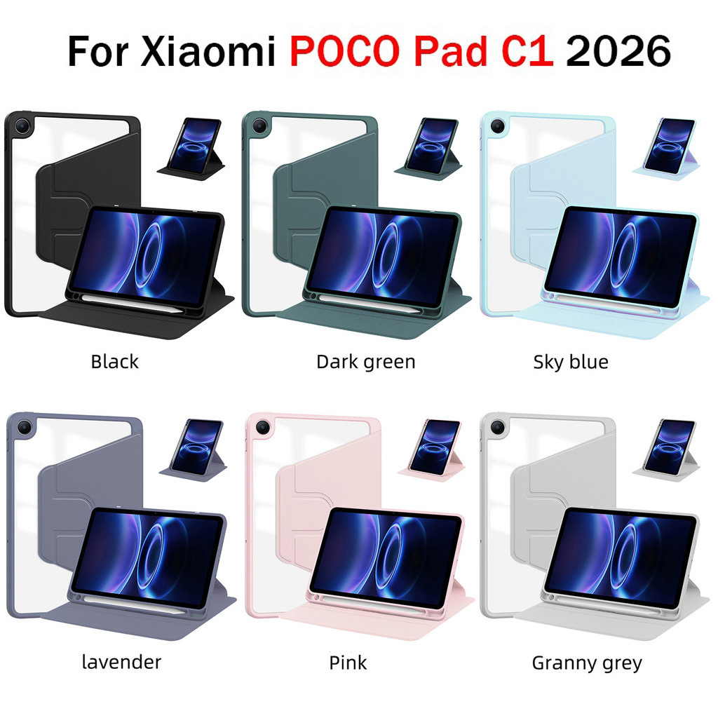 เคส สำหรับ เรดมี่ แพด 2 For Xiaomi Poco Pad C1 9.7 4G 2026 / Redmi Pad 2 9.7 2026 4G Wifi จัดส่งทันท