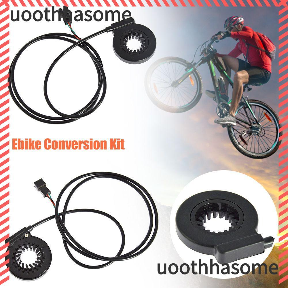 UOTHHASOME PAS Assistant Sensor 88/110 ซม.สีดําเหยียบอะไหล่ Ebike Conversion Kit