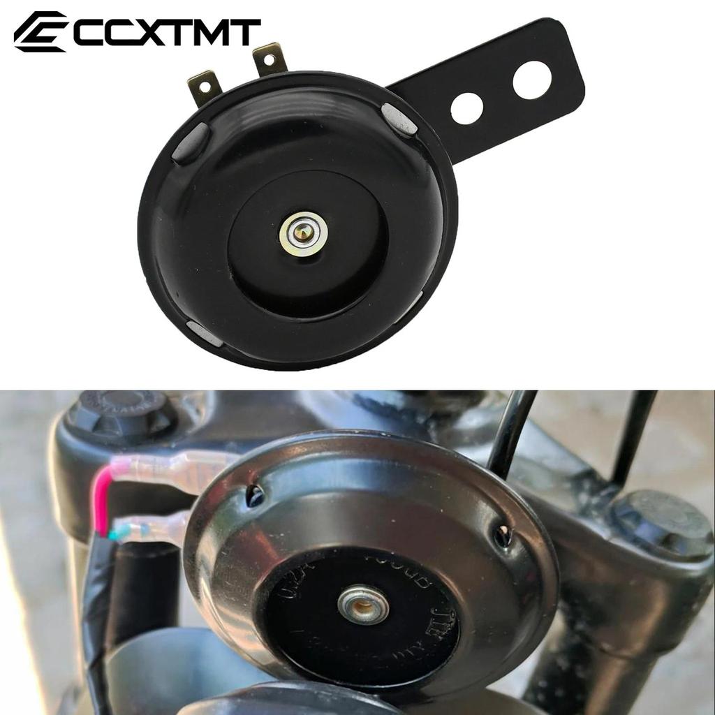 CC Motorcycle ATV Electric Horn 12V 1.5A 105db Waterproof Round Horn Speaker Suitable For Yamaha MT0