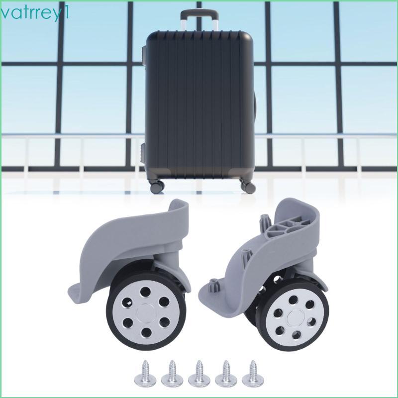 VAT1 แพ็ค 2 A79 ขนาดใหญ่กระเป๋าเดินทางล้อคู่ Spinner ล้อ Assemblies มุมฐานซ่อม Pa