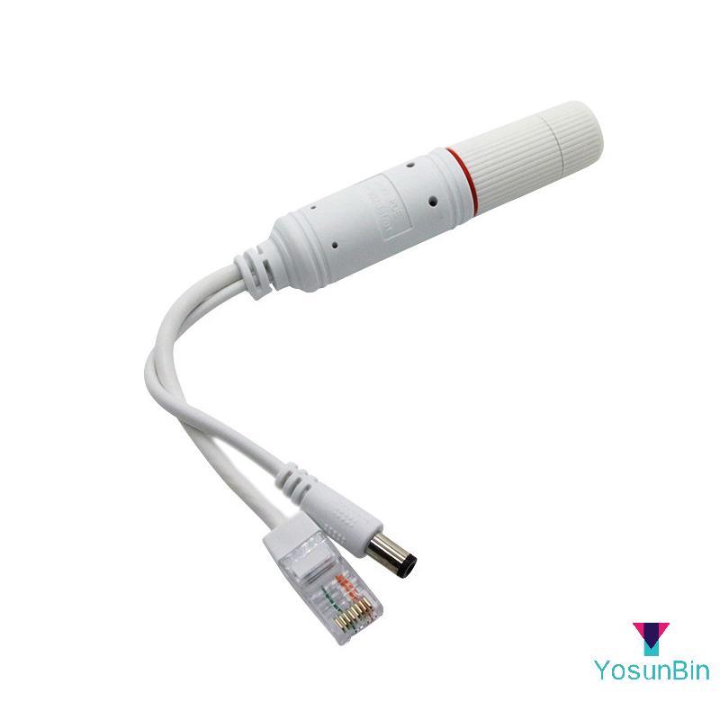 YosunBin] 48V ถึง 12V POE Splitter สายอะแดปเตอร์กันน้ําโมดูลแหล่งจ่ายไฟกล้อง IP ใหม่