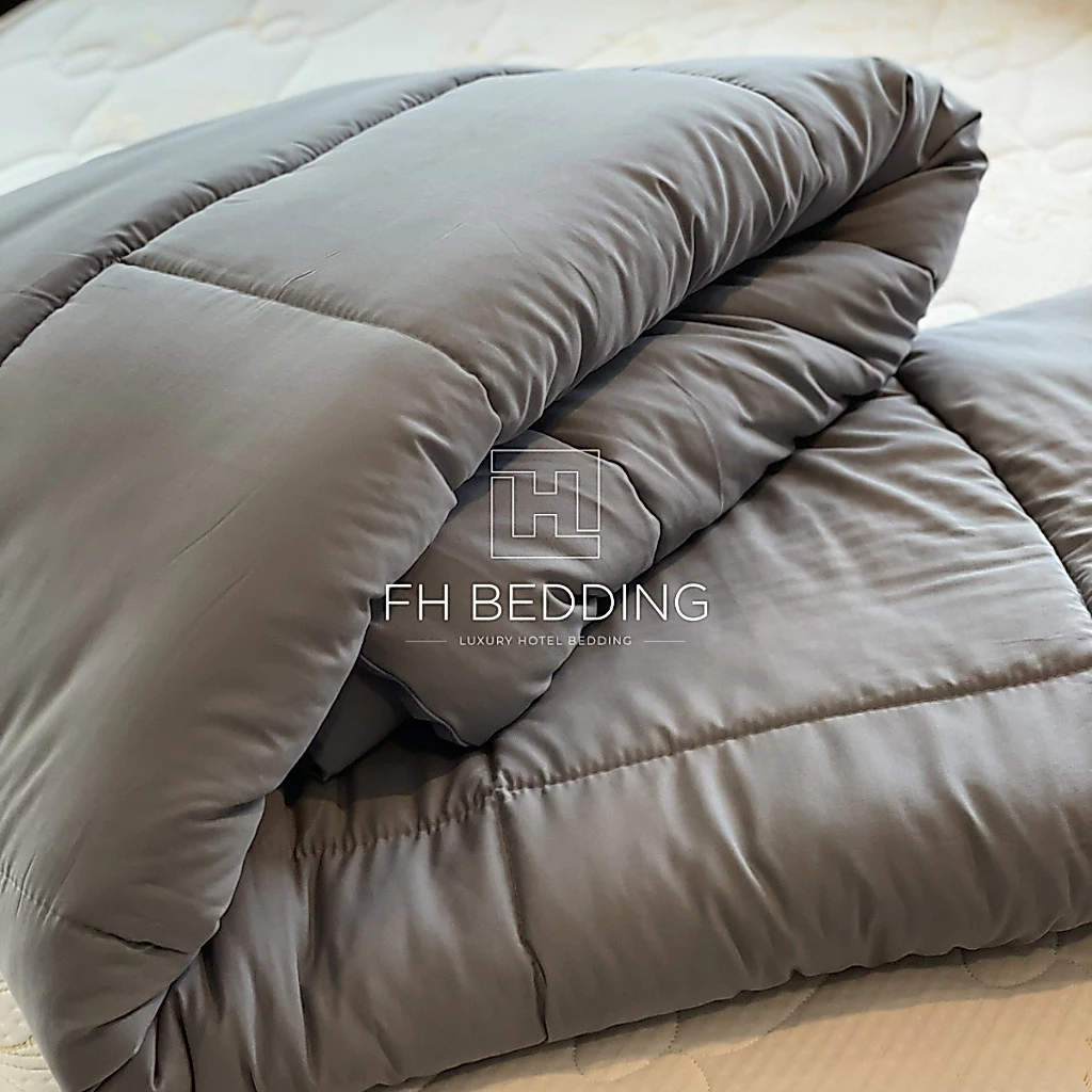 [FH] Full Setชุดผ้าปูที่นอน ผ้านวม ปลอกข้างเก็บความเย็นแบบครบเช็ท รุ่นNano Silk 500 Thread thumbnail 9