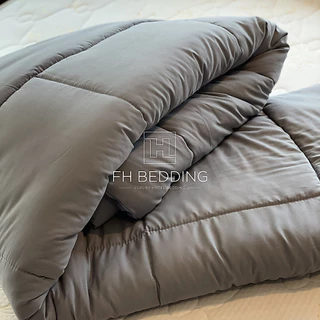 [FH] Full Setชุดผ้าปูที่นอน ผ้านวม ปลอกข้างเก็บความเย็นแบบครบเช็ท รุ่นNano Silk 500 Thread