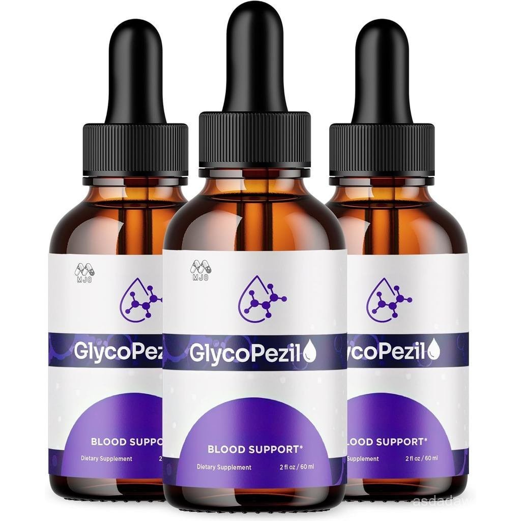 (3แพ็ค)GlycopezilDrops,OfficialGlycopezilHealthSupportdropswithAllIngredients,AdvancedHealth&Wellnes