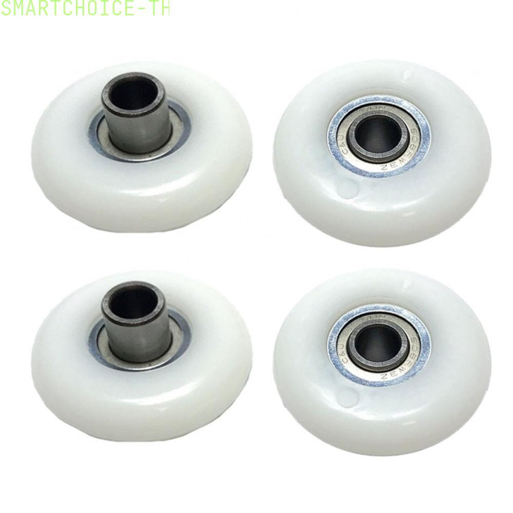 [SMT]4pcs Fitness Machine Component with Bearings Designed for Rower Seat Replacement