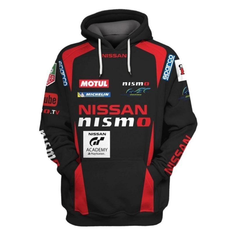 เสื้อสเวตเตอร์มีฮู้ด Nismo Motul Championship Racing