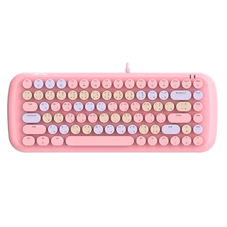 (แป้นพิมพ์สกรีนไทย ปรับแสงไฟได้ ) MOFii CANDY M MECHANICAL BLUE SWITCH (คีย์บอร์ดมีสายแบบMechanical บลูสวิตช์)
