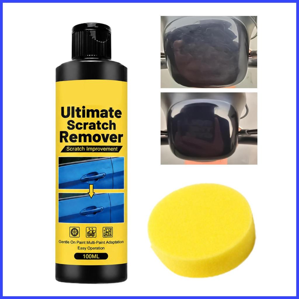 Car Scratch Remover 100g ขัดทําความสะอาดล้ําลึกขี้ผึ้งรถสี Scratch Remover สําหรับ Detailing Mainten