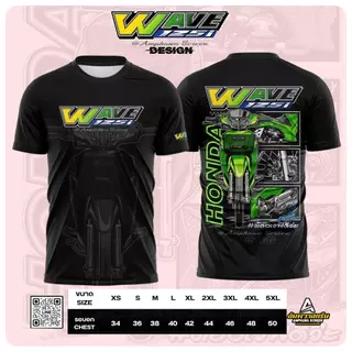 เสื้อผ้ามัน WAVE125 มีให้เลือกหลายสี เสื้อคอกลม
