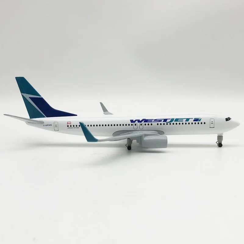 FZ Diecast 20 ซม.1/400 B737 WESTJET B737 Canada Airline เครื่องเครื่องบินรุ่นของเล่นเครื่องบินรุ่นอา