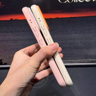 เคส Vivo V70 Case สำหรับคู่รัก เคสแข็งใสกันกระแทก สีลูกกวาด สีโดพามีน พร้อมช่องใส่บัตร เคสโทรศัพท์เรียบง่าย