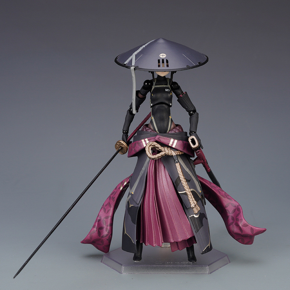 รุ่นคุณภาพสูง Ronin Wandering Samurai Machine Girl figma549 Joint Movable Matte Version Boxed Figure