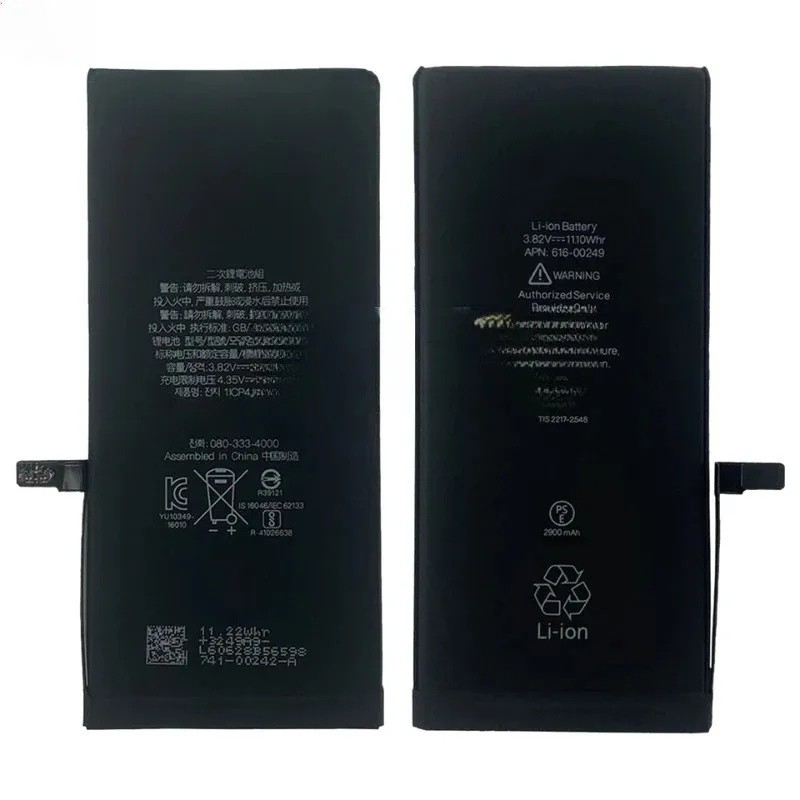 2900mAh สําหรับ Apple IPhone 7 Plus ความจุขนาดใหญ่ A1661/A1784/A1785/A1786 แบตเตอรี่โทรศัพท์มือถือ