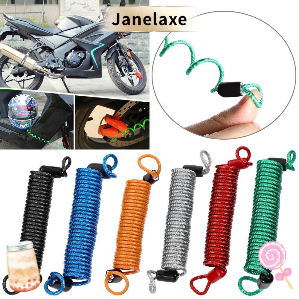 JANELAXE Alarm Disc Lock Bike Motorcycle Scooter Accessories Security